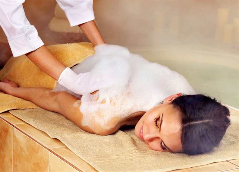 Hamam, Caldarium ve Rhassoul