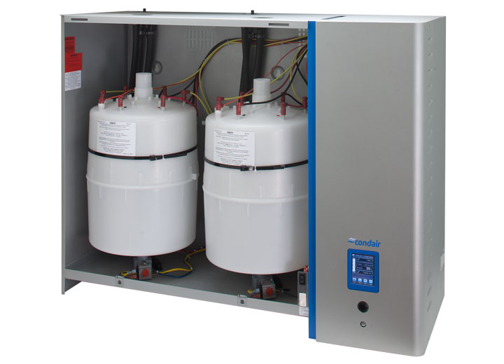 Wide humidification capacity